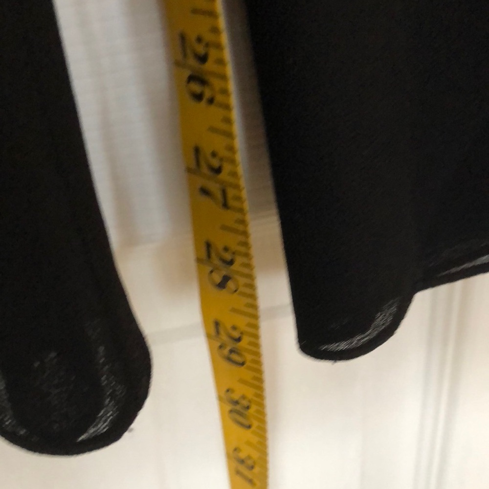 Two Piece Dress Pantsuit, Black (size 6) - Picture 17 of 17